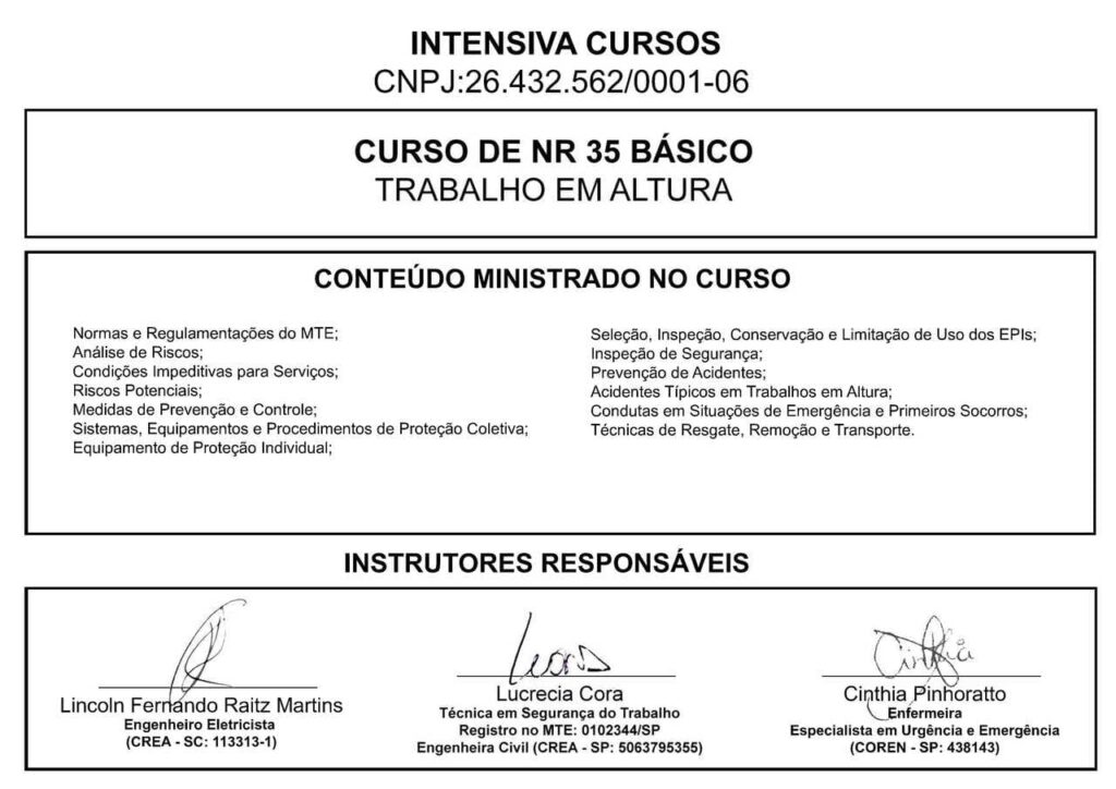 Certificado do Curso de NR 35 - Jean Marcelo Neves de Moraes-1